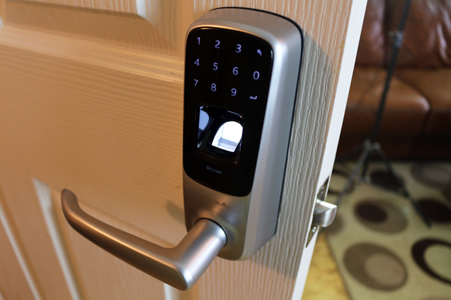 Door lock security gears